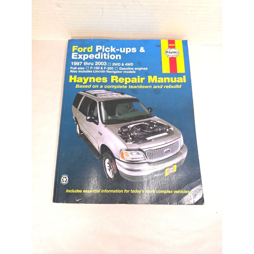 1997-2003 Ford Pickup & Expedition, Haynes Repair Manual Pre Owned